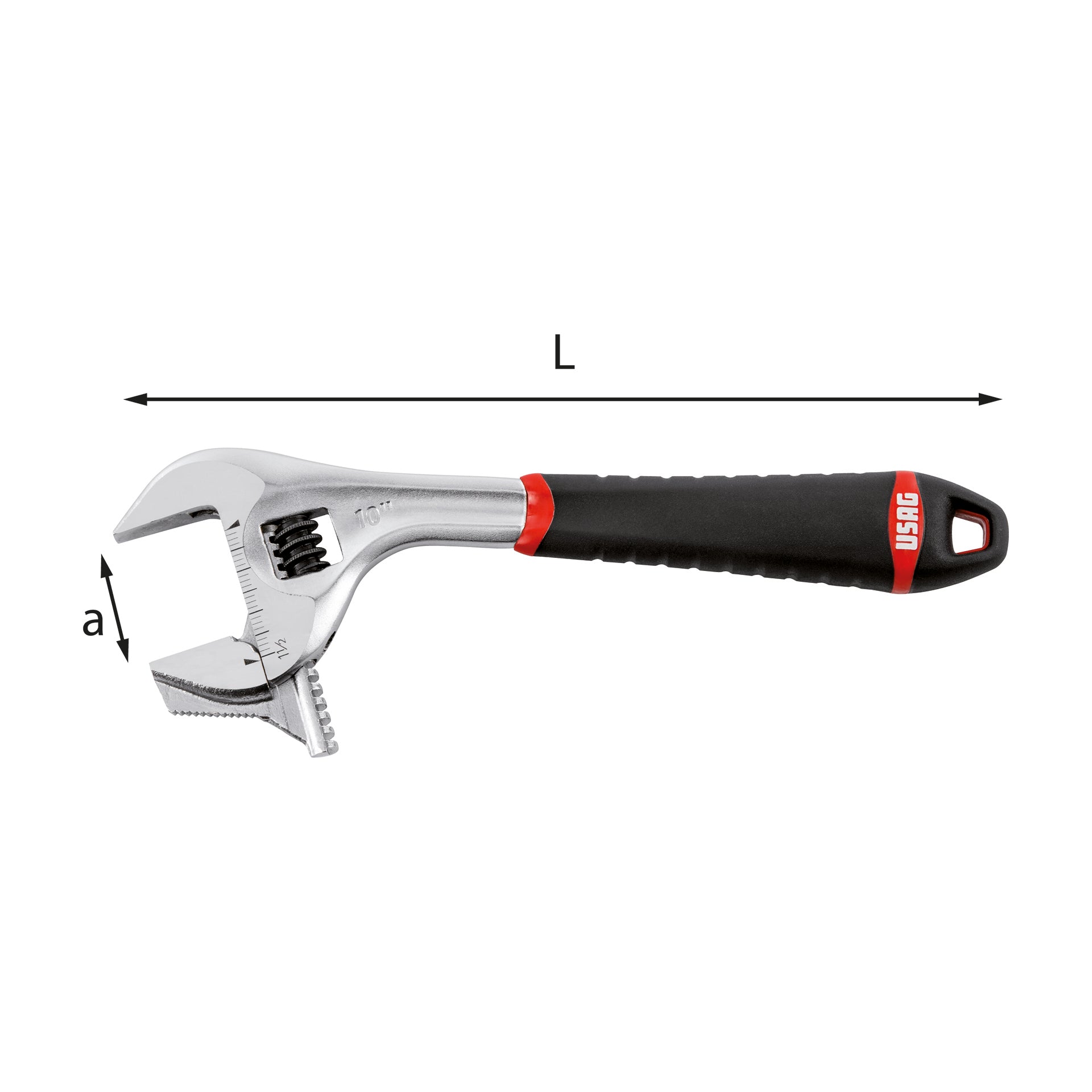 294 AG - Clés à molette réversibles avec poignée - Usag 294 AG - Clés à molette réversibles avec poignée - Usag